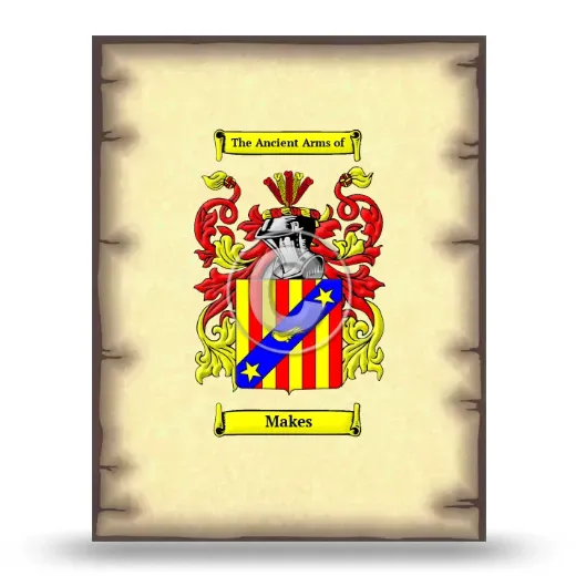 Makes Coat of Arms Print
