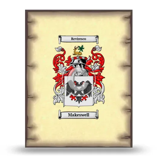 Makeswell Coat of Arms Print