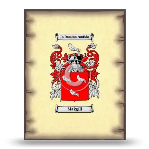 Makgill Coat of Arms Print