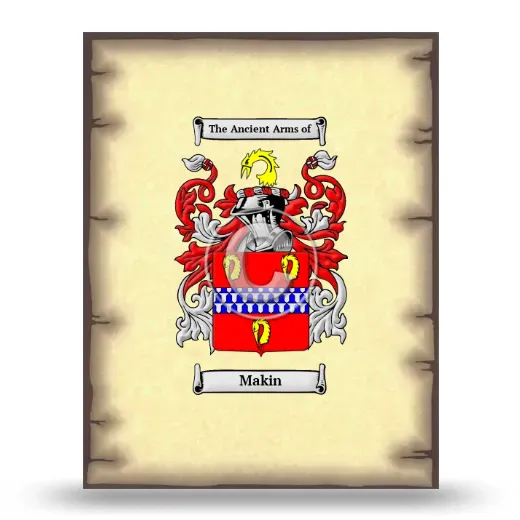 Makin Coat of Arms Print