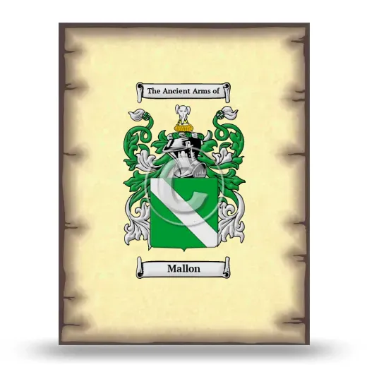 Mallon Coat of Arms Print