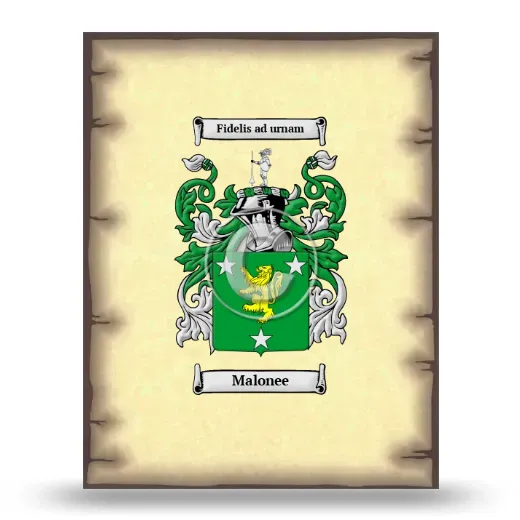 Malonee Coat of Arms Print