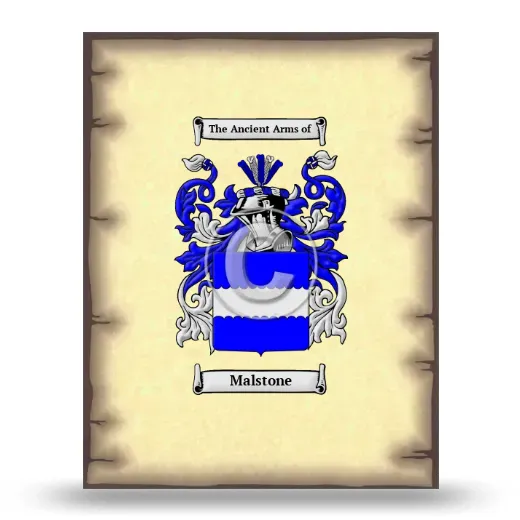 Malstone Coat of Arms Print