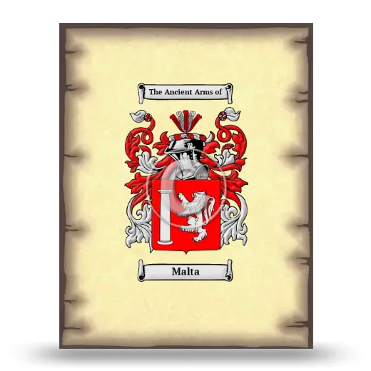 Malta Coat of Arms Print