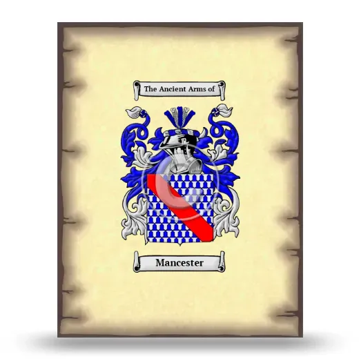 Mancester Coat of Arms Print