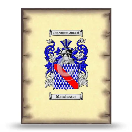 Manchester Coat of Arms Print