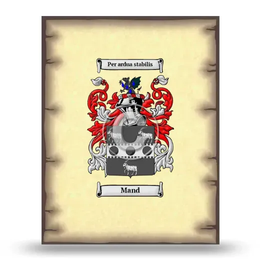 Mand Coat of Arms Print
