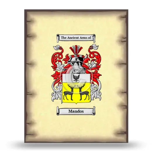 Mandos Coat of Arms Print
