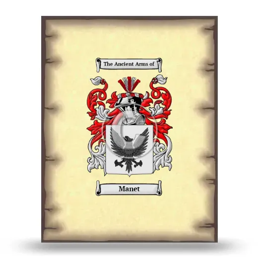 Manet Coat of Arms Print