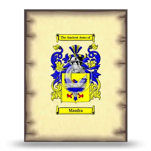 Manfra Coat of Arms Print