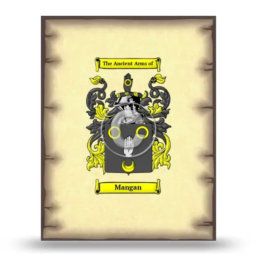 Mangan Coat of Arms Print