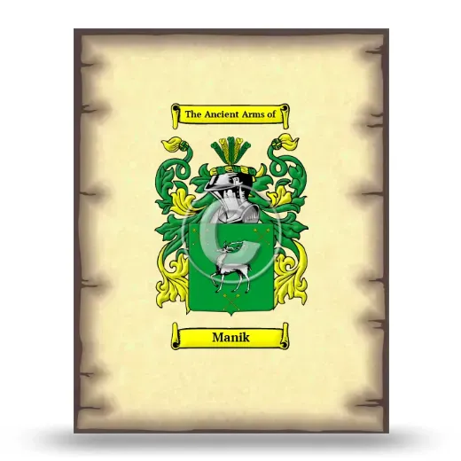 Manik Coat of Arms Print