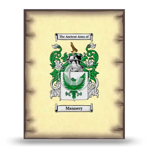 Mannery Coat of Arms Print