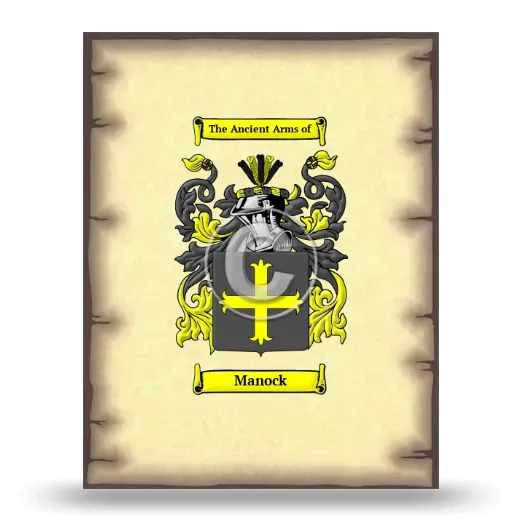 Manock Coat of Arms Print