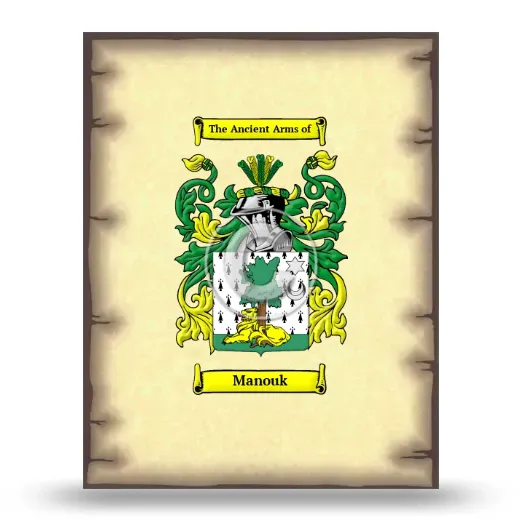 Manouk Coat of Arms Print