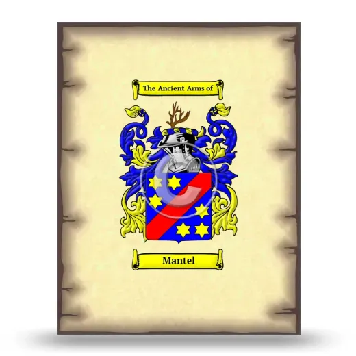 Mantel Coat of Arms Print