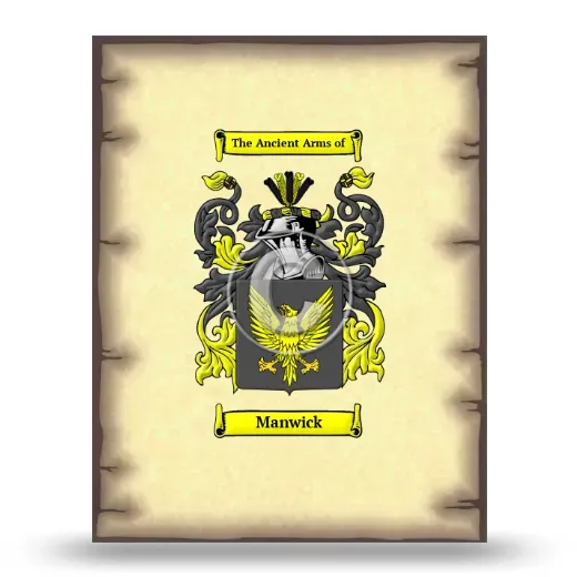 Manwick Coat of Arms Print
