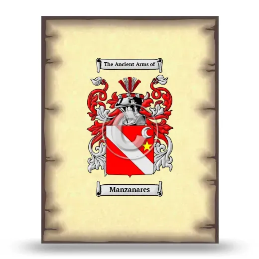 Manzanares Coat of Arms Print
