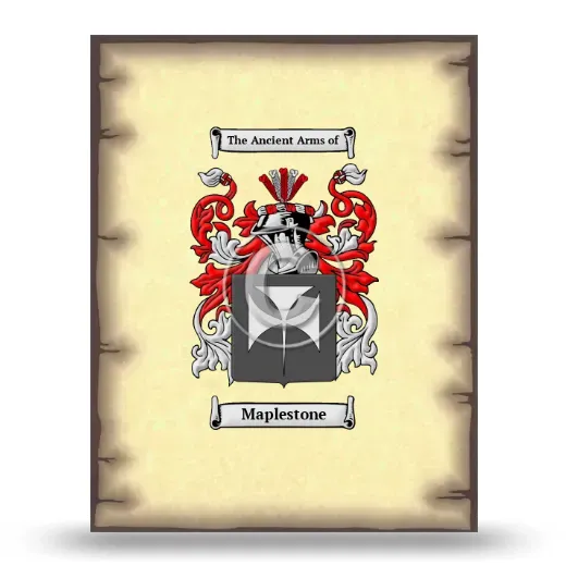 Maplestone Coat of Arms Print