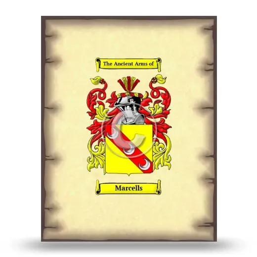 Marcells Coat of Arms Print