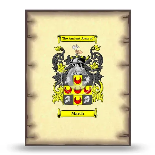 March Coat of Arms Print