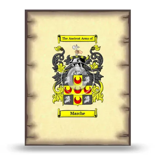 Marche Coat of Arms Print
