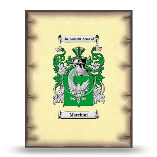 Marchini Coat of Arms Print