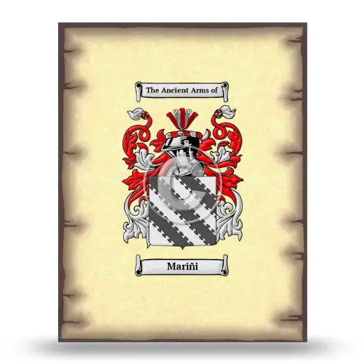 Mariñi Coat of Arms Print