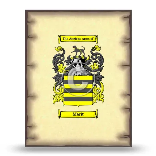 Marit Coat of Arms Print
