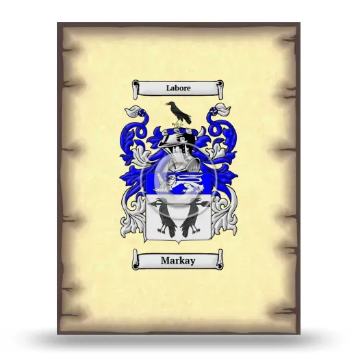 Markay Coat of Arms Print