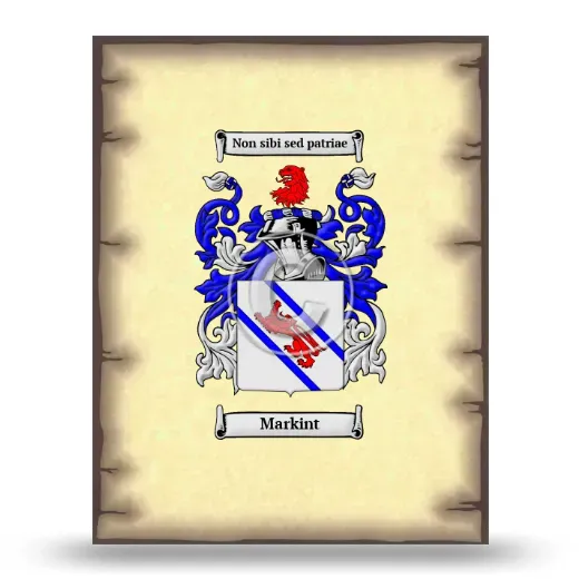 Markint Coat of Arms Print