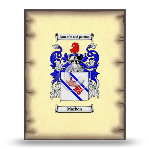Markon Coat of Arms Print