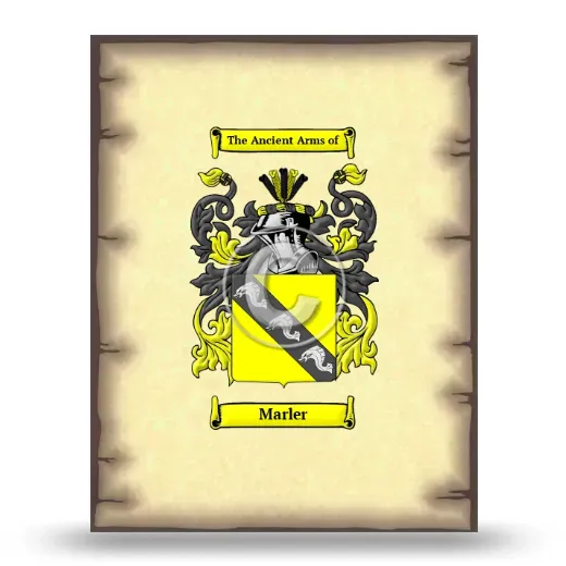 Marler Coat of Arms Print