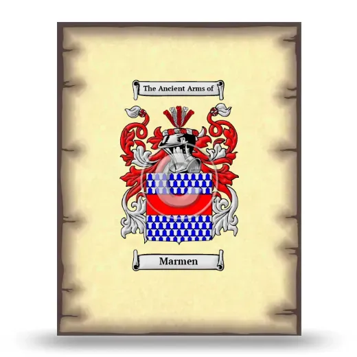 Marmen Coat of Arms Print