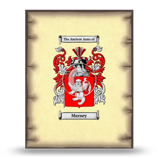 Marney Coat of Arms Print