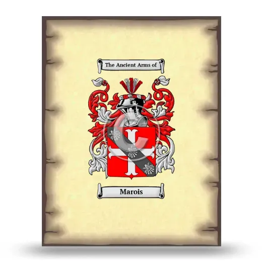 Marois Coat of Arms Print