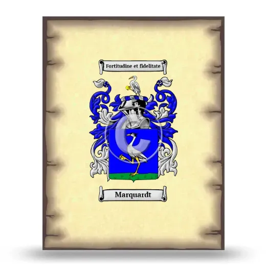 Marquardt Coat of Arms Print