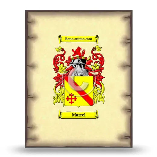 Marrel Coat of Arms Print