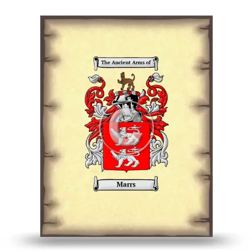 Marrs Coat of Arms Print