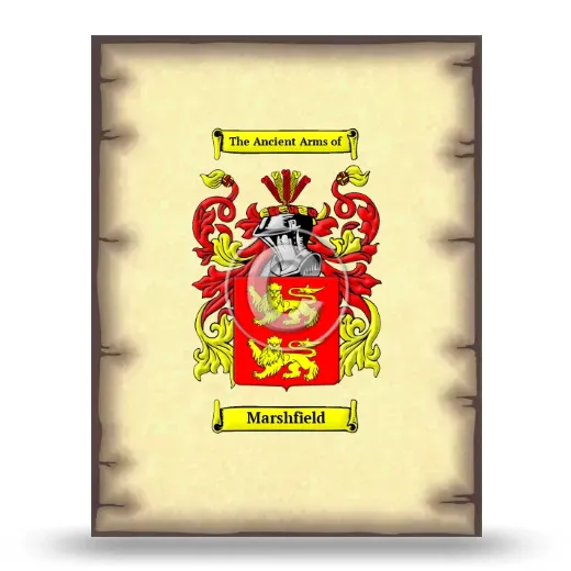 Marshfield Coat of Arms Print