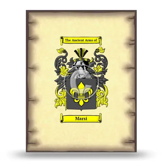 Marsi Coat of Arms Print