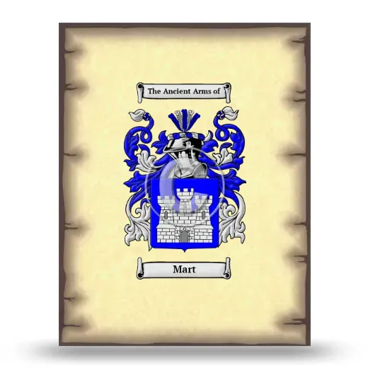 Mart Coat of Arms Print