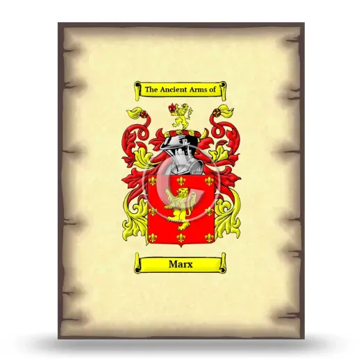 Marx Coat of Arms Print