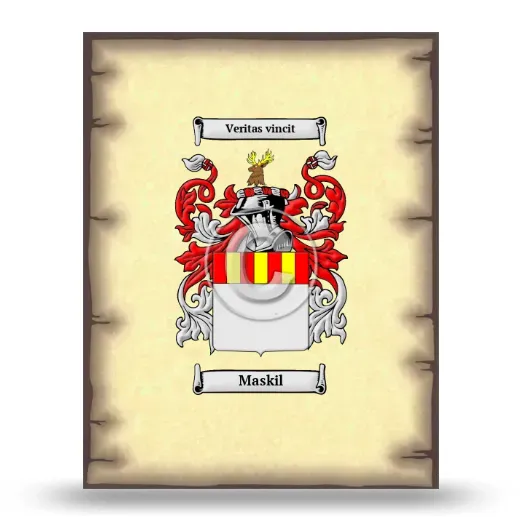 Maskil Coat of Arms Print