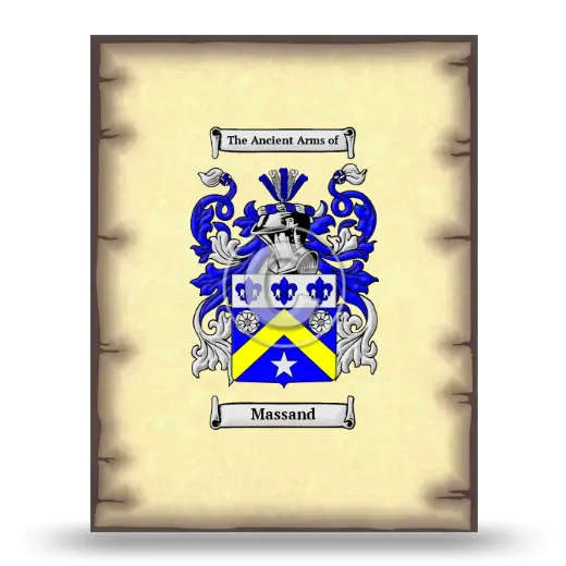 Massand Coat of Arms Print