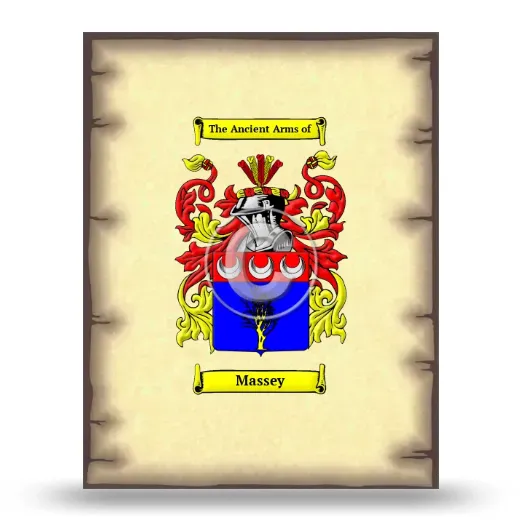 Massey Coat of Arms Print