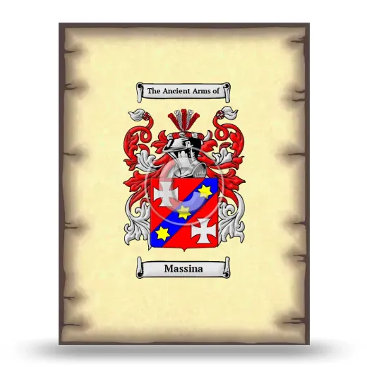 Massina Coat of Arms Print
