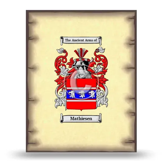Mathiesen Coat of Arms Print