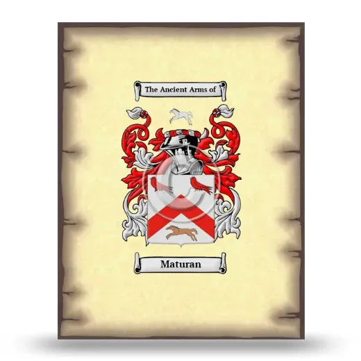 Maturan Coat of Arms Print