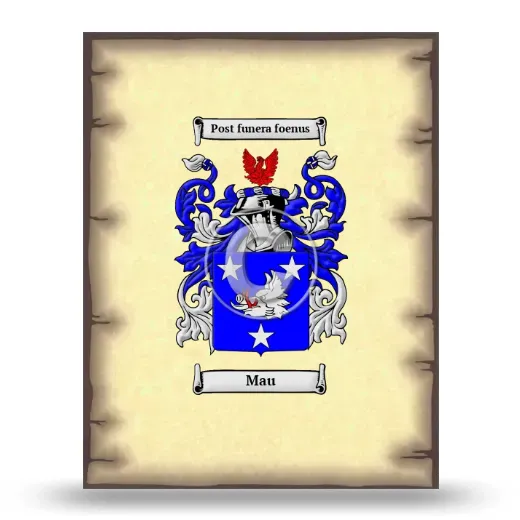Mau Coat of Arms Print